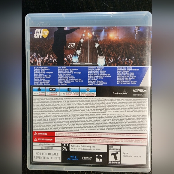 Guitar Hero Live (game only) for PS3 - Picture 2 of 3